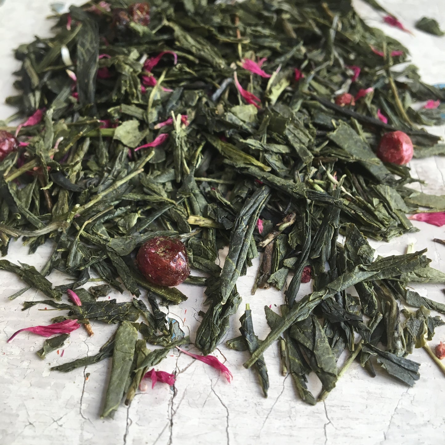 Té verde fresas y uvas - 50g