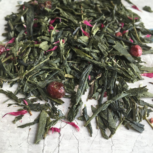 Té verde fresas y uvas - 50g
