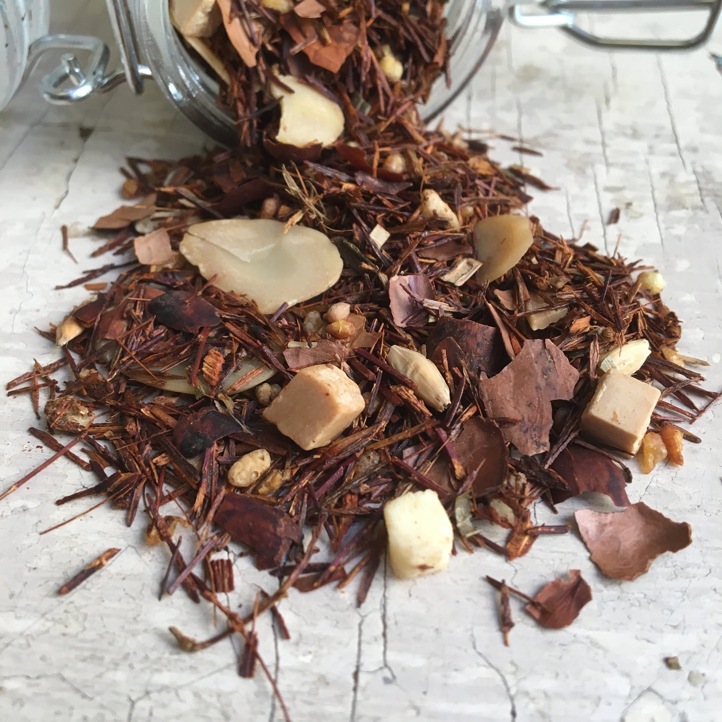 Yogur rooibos con almendras - 50 g
