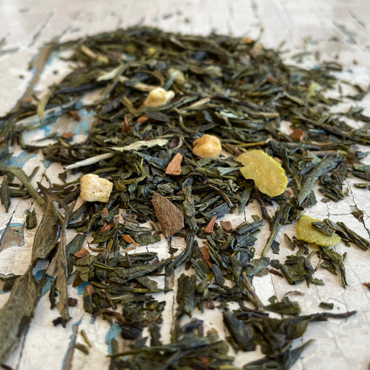 Té verde naranja, vainilla y canela - 50 g